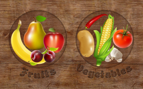 Fruits and Vegetables for kids screenshot 0