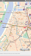 ANTWERPEN BELGIUM NETWORK MAP LIJN screenshot 3