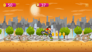 Shin Chan Bike Race screenshot 6