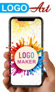 Easy Logo Maker e Gerador de Logo screenshot 0