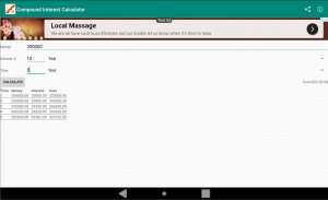 Compound Interest Calculator screenshot 1