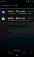 seNotes Plus - notes widget screenshot 4