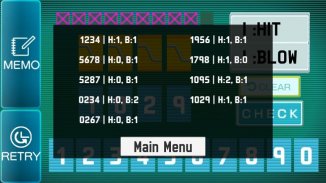 Hits And Blows screenshot 2