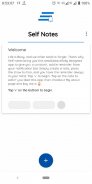 SelfNotes: Notes in Status bar screenshot 5