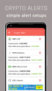 Crypto Price Alert: Cryptocurrency Alerts screenshot 4