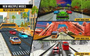 Racing in Highway Car 2018: City Traffic Top Racer screenshot 8