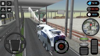 Police Riot Truck Simulator screenshot 2