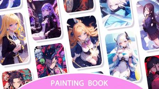 Painting Book - Anime Color screenshot 5