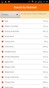 Nutrition Data - Indian Food screenshot 1