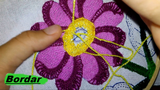 Learn to embroider by hand step by step screenshot 7