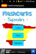 Spanish Flashcards to learn screenshot 0
