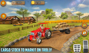 américain réel tracteur agriculture biologique 3D screenshot 1