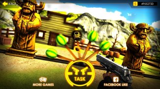 तरबूज शूटिंग 3 डी खेल screenshot 6