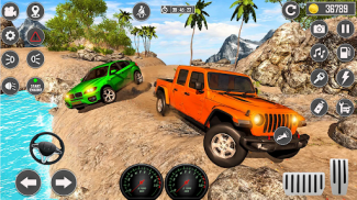 Offroad Car Jeep Driving Games screenshot 2