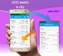 New World Clock Advanced - For Travellers/Business screenshot 4