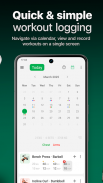 Workout Tracker - GymKeeper screenshot 1