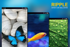 Ripple effect live wallpaper screenshot 1