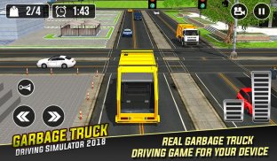 Garbage Truck Driving Games 3D screenshot 9