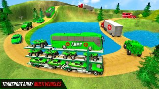 US Army Ambulance Driving Rescue Simulator screenshot 5