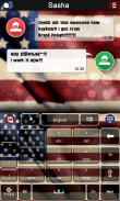 American Keyboard theme screenshot 1
