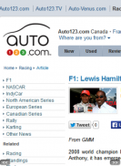 Auto Racing News screenshot 5