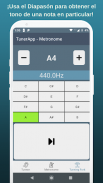 AfinApp – Afinador y Metrónomo screenshot 7