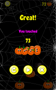 Touch Pumpkins Halloween. Jogos infantis screenshot 11