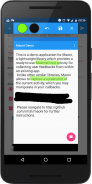 Maoni: In-App Feedback library screenshot 2