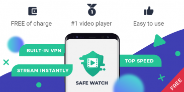 Safe Watch - Secure Video Player screenshot 1