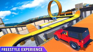 Car Stunt Racing Turbo Drift Mega Ramps screenshot 2