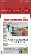 Vest-Telemark blad eAvis screenshot 0