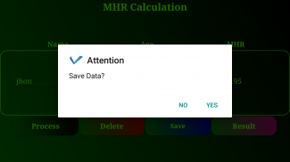 MHR Calculation screenshot 5