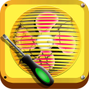 Fan Repair Mechanic Shop Icon