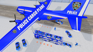Police Vehicle Cargo Truck Sim screenshot 0