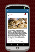 Recetas de Pastas Caseras screenshot 1