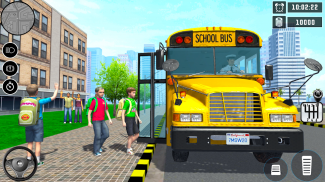 City School Bus Driving:juegos screenshot 3