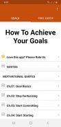 How to Achieve Your Goals screenshot 7