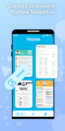 Free CV maker Resume Builder app with CV Templates screenshot 2