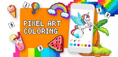 Pixel Art: Colouring Games