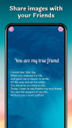 Cute Friendship Poems & Quotes screenshot 1