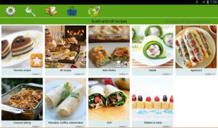 Sushi and roll recipes screenshot 4