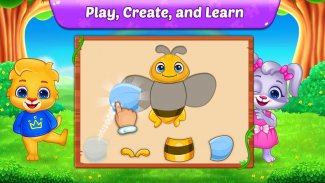 Puzzle Kids - Animals Shapes and Jigsaw Puzzles screenshot 3