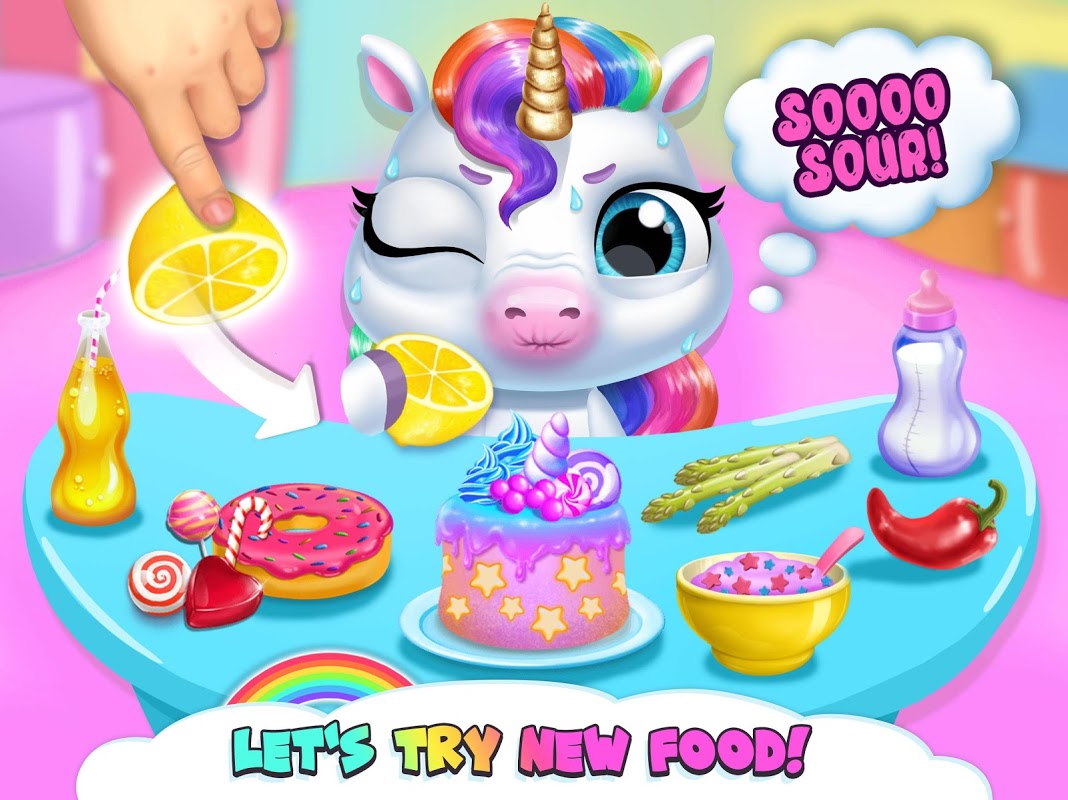 My Baby Unicorn - Virtual Pony Pet Care & Dress Up - Загрузить APK для  Android | Aptoide