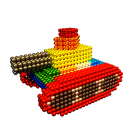 Weapons Magnet World - Build by Magnetic Balls Icon