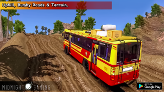 Offroad Coach Simulator : Offroad Bus Games 2021 screenshot 1