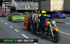Bus Bike Taxi Traffic Rider screenshot 4