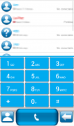 THEME BLUE GLASS FOR EXDIALER screenshot 0