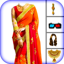 Women saree photo Editor Icon