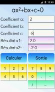 équation quadratique solveur screenshot 1