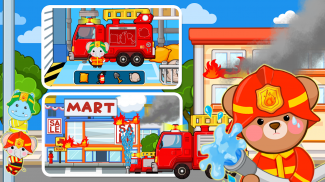 Kinder Spiel-Feuerwehrauto & F screenshot 4